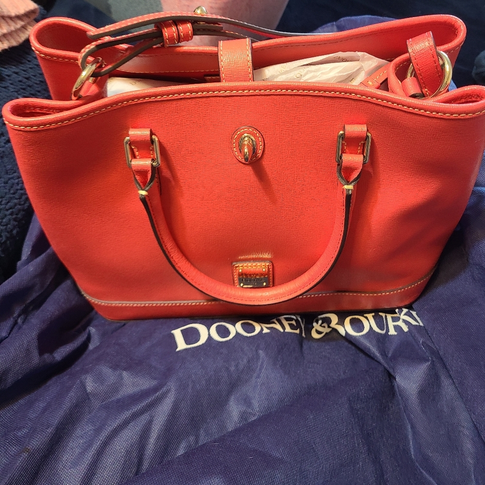 Dooney & Bourke Saffiano Perry Satchel